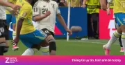 Vinicius suýt gãy chân trong trận Brazil thắng Nhật Bản 2-1