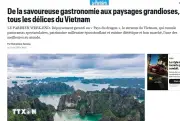 Việt Nam gây thương nhớ cho du khách quốc tế bằng cảnh sắc di sản và ẩm thực