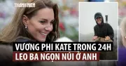 Vương phi Kate chinh phục 3 đỉnh núi trong 24 giờ gây quỹ từ thiện
