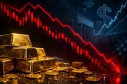 Vàng thế giới lao dốc mạnh, mất mốc 4.200 USD/ounce