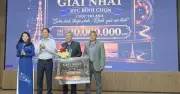 VNPT Lâm Đồng trao giải cuộc thi săn ảnh 'tháp Eiffel Đà Lạt'