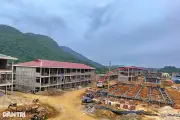Vượt mưa nắng xây trường nội trú vùng biên Nghệ An