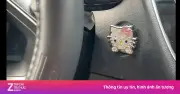 Vật trang trí Hello Kitty khiến xe Toyota không thể khởi động