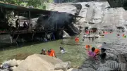 Xã yêu cầu các điểm du lịch suối, thác tạm dừng hoạt động nếu không đảm bảo an toàn