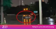 Xác minh tài xế lái Porsche drift nhiều vòng gây náo loạn khu đô thị Sala