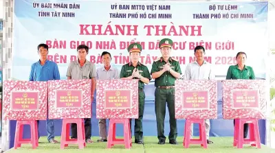 180 tỷ đồng xây hạ tầng biên giới Tây Nam, 241 căn nhà cho dân