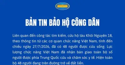 48 người được cứu trong vụ chìm tàu Khôi Nguyên 18, còn 14 mất tích