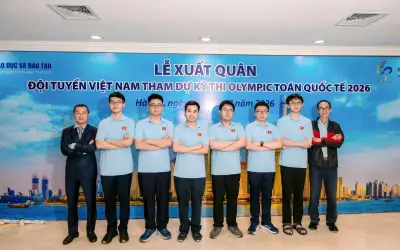 6 học sinh Việt Nam giành huy chương Olympic Toán quốc tế 2026