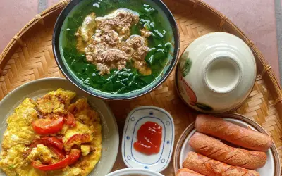 8 mâm cơm gia đình nhanh gọn, đủ chất dinh dưỡng