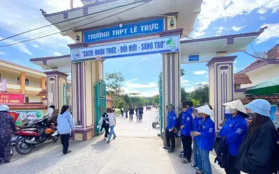9 thí sinh liên quan tiêu cực tại điểm thi THPT Lê Trực Quảng Trị
