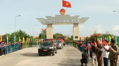 An Giang đón Đội K92 và K93 hoàn thành quy tập 170 hài cốt liệt sĩ