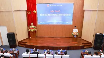 Bộ Giáo dục tổ chức hội thảo đổi mới đào tạo giáo viên gắn với AI