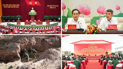 Bế mạc Hội nghị Trung ương 3 khóa XIV; phát hiện thêm mộ tập thể tại Lê Thị Riêng