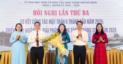 Bà Nguyễn Thị Thu Lan làm Phó chủ tịch Thường trực Ủy ban MTTQ Đà Nẵng