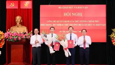 Bổ nhiệm hai Thứ trưởng Bộ Giáo dục và Đào tạo mới