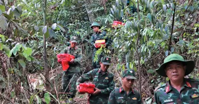 Bàng rừng phá đá đưa 5 liệt sĩ trở về sau hơn 50 năm nằm lại trong hang
