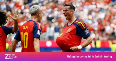 Bóng đá Tây Ban Nha mở tỷ số 1-0 trước Bỉ