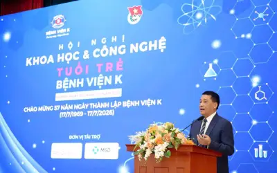 Bệnh viện K tổng kết Hội nghị Khoa học Tuổi trẻ 2026, vinh danh 5 công trình nghiên cứu xuất sắc