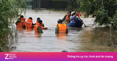Bảo Lộc ngập sâu sau mưa lớn kéo dài, 16 người được giải cứu