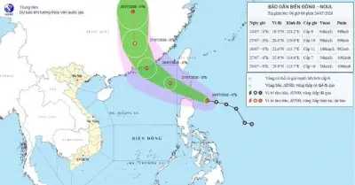 Bão Noul mạnh lên, chuẩn bị vào Biển Đông thành bão số 2