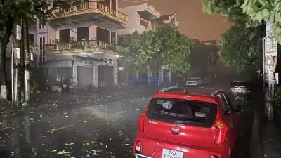 Bão số 1 gây mưa lớn, gió giật mạnh tại Móng Cái và Quảng Ninh