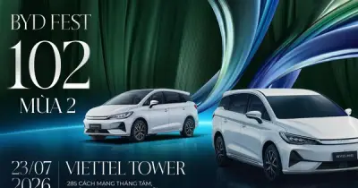 BYD FEST 102 Mùa 2 khởi động: Cơ hội siêu tiết kiệm cho giới vận tải
