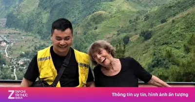 Cụ bà 83 tuổi từ Hà Lan vượt 9.000 km khám phá Hà Giang bằng xe máy