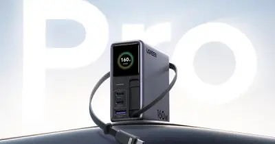 Củ sạc GaN Nexode Pro 160W có WiFi, Bluetooth, giá từ 3,17 triệu đồng