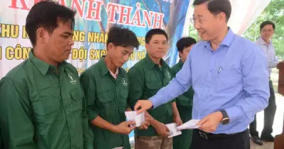 Cao su Chư Sê khánh thành nhà tập thể cho 18 gia đình công nhân