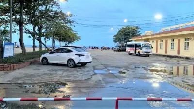 Chủ bãi xe tại Cửa Lò bị phạt vì thu tiền vượt niêm yết