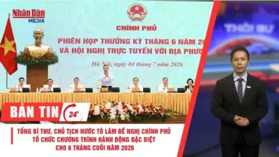 Chính phủ họp thường kỳ tháng 6/2026, Tổng Bí thư Tô Lâm dự