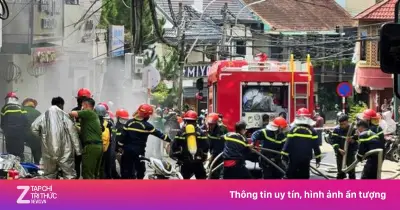 Cháy lớn tại trung tâm Đà Lạt, một người tử vong
