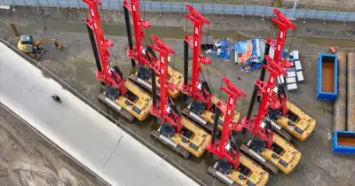 Cận cảnh depot Cần Giờ trước ngày thi công tuyến metro Bến Thành - Cần Giờ