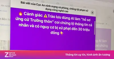 Cảnh báo trend AI 'ứng cử Trưởng thôn' có thể bị phạt 30 triệu đồng