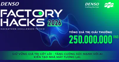 DENSO Factory Hacks 2026: Tìm lời giải cho bài toán nhà máy thông minh