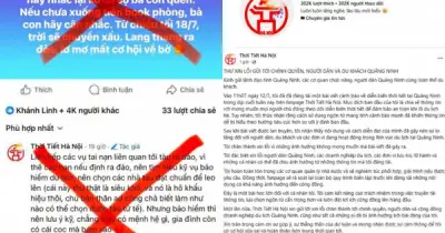 Fanpage Thời Tiết Hà Nội xin lỗi sau bài đăng thời tiết gây tranh cãi tại Quảng Ninh
