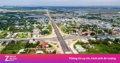 Flycam: Tuyến đường nối cụm cảng Cái Mép - Thị Vải sắp khai thác