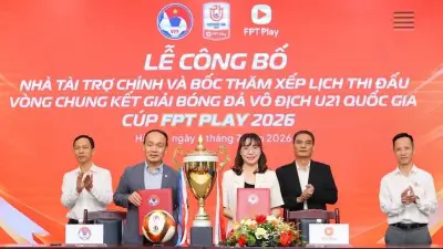 FPT Play tài trợ chính VCK U21 Quốc gia 2026, tổng thưởng 500 triệu đồng