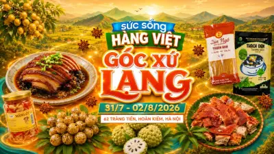 Góc xứ Lạng - Không gian trưng bày đặc sản Lạng Sơn tại Hà Nội