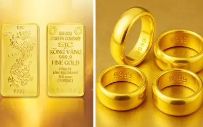 Giá vàng trong nước giảm 600 nghìn đồng/lượng, thế giới suy yếu