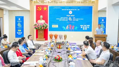 Giải vô địch bóng bàn Báo Nhân Dân lần thứ 44: 14 đoàn tranh tài