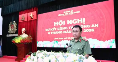 Giám đốc Công an Tuyên Quang chuyển đổi trạng thái làm việc, rõ sản phẩm đầu ra