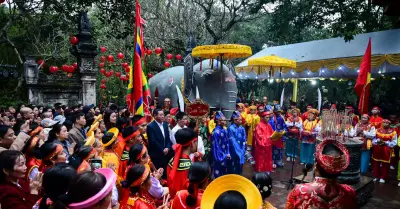 Hà Nội công bố tình huống khẩn cấp sạt lở tại Đền Sóc