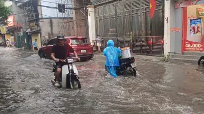 Hà Nội: Mưa lớn gây ngập úng, sự cố vận hành cửa phai hồ Bảy Mẫu