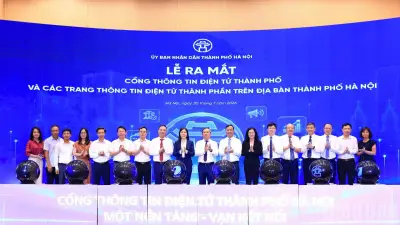 Hà Nội ra mắt nền tảng truyền thông số dùng chung với hơn 140 trang thông tin