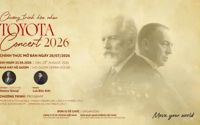 Hòa nhạc Toyota 2024: Tchaikovsky và Rachmaninoff tại Hồ Gươm