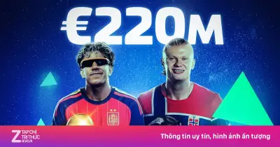 Haaland và Yamal cùng đạt 220 triệu euro, lập kỷ lục giá trị chuyển nhượng
