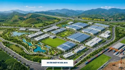 Hai khu công nghiệp Phú Xuân và Phú Xuân 1 thu hút 5.462 tỷ đồng vốn đầu tư