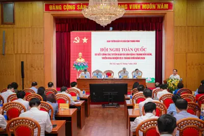 Hội nghị sơ kết 6 tháng đầu năm 2026 của Ban Tuyên giáo và Dân vận Trung ương