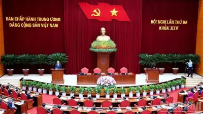 Hội nghị Trung ương 3 khóa XIV thông qua nhiều nghị quyết quan trọng
